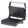 Parrilla de contacto Adler AD 3052 rectangular acero/negro, 1200 W, superficie de parrilla, tapa con bloqueo