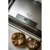 Parrilla de contacto Adler AD 3052 rectangular acero/negro, 1200 W, superficie de parrilla, tapa con bloqueo