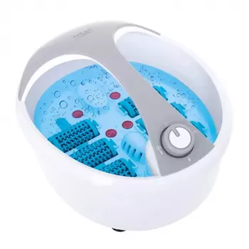Baño de pies Adler AD 2177 — Masajeador de pies por infrarrojos con calor, vibración, burbujas, 450 W, depósito de 5,6 l, asa ergonómica