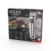 Cortapelos Adler AD 2831 Plata acero inoxidable en V 1 mm