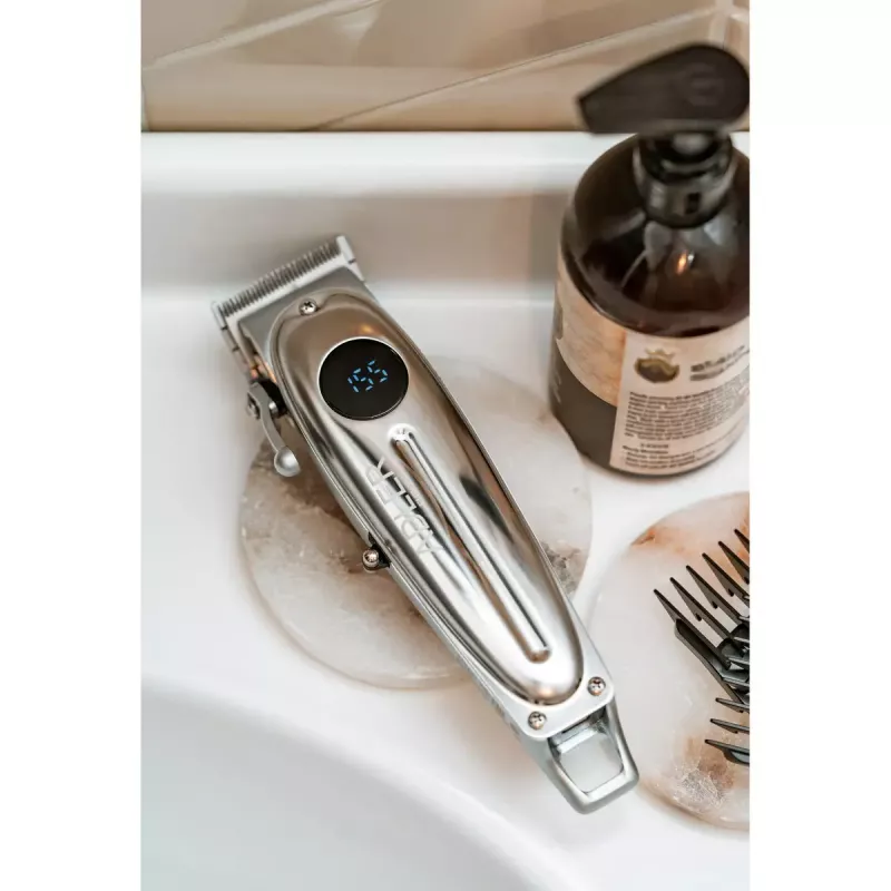 Cortapelos Adler AD 2831 Plata acero inoxidable en V 1 mm