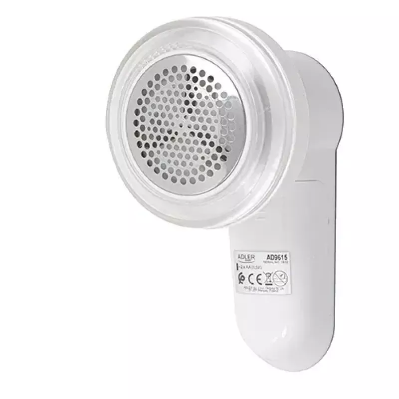 Afeitadora de pelusas Adler AD 9615 a pilas, blanca