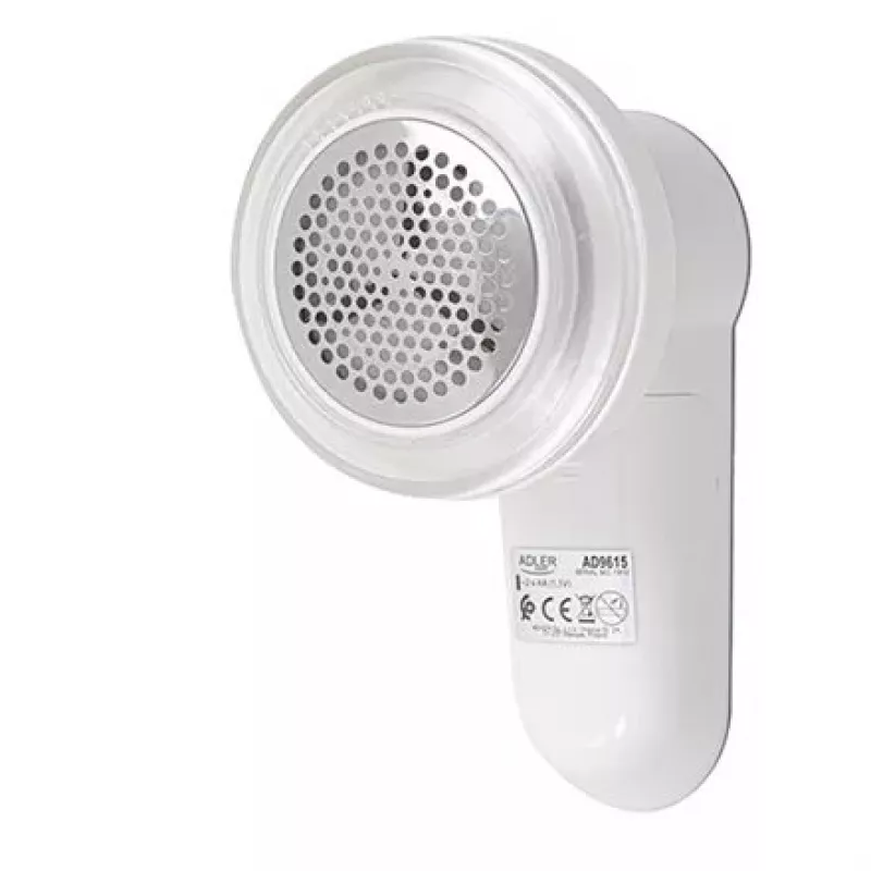 Afeitadora de pelusas Adler AD 9615 a pilas, blanca