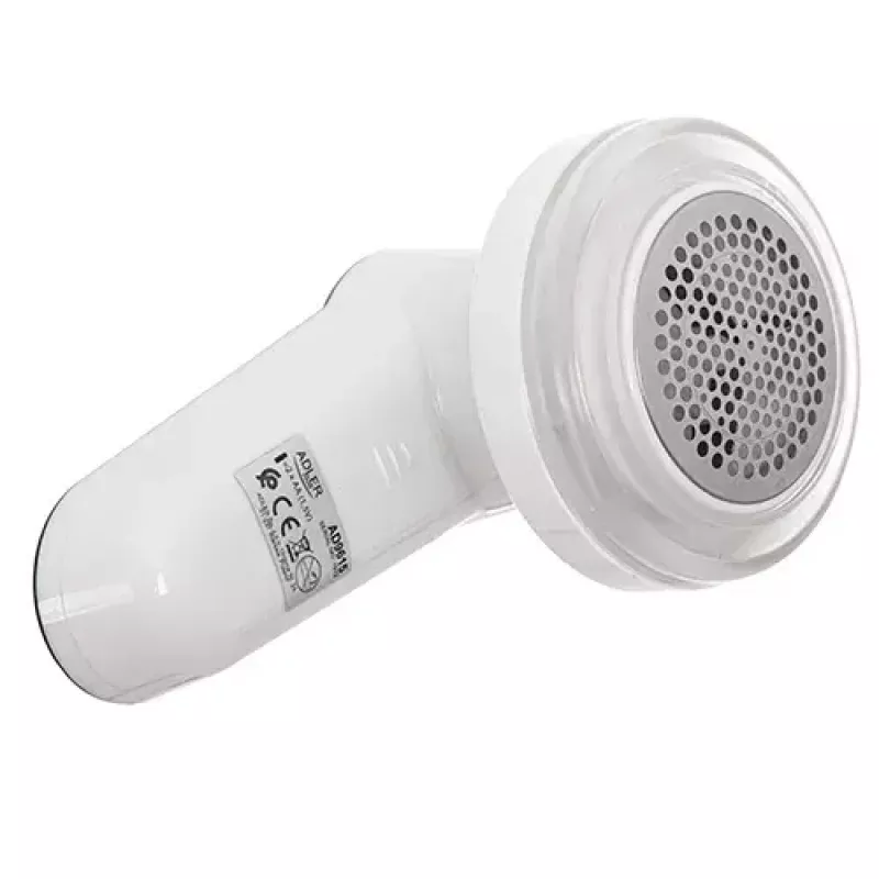 Afeitadora de pelusas Adler AD 9615 a pilas, blanca