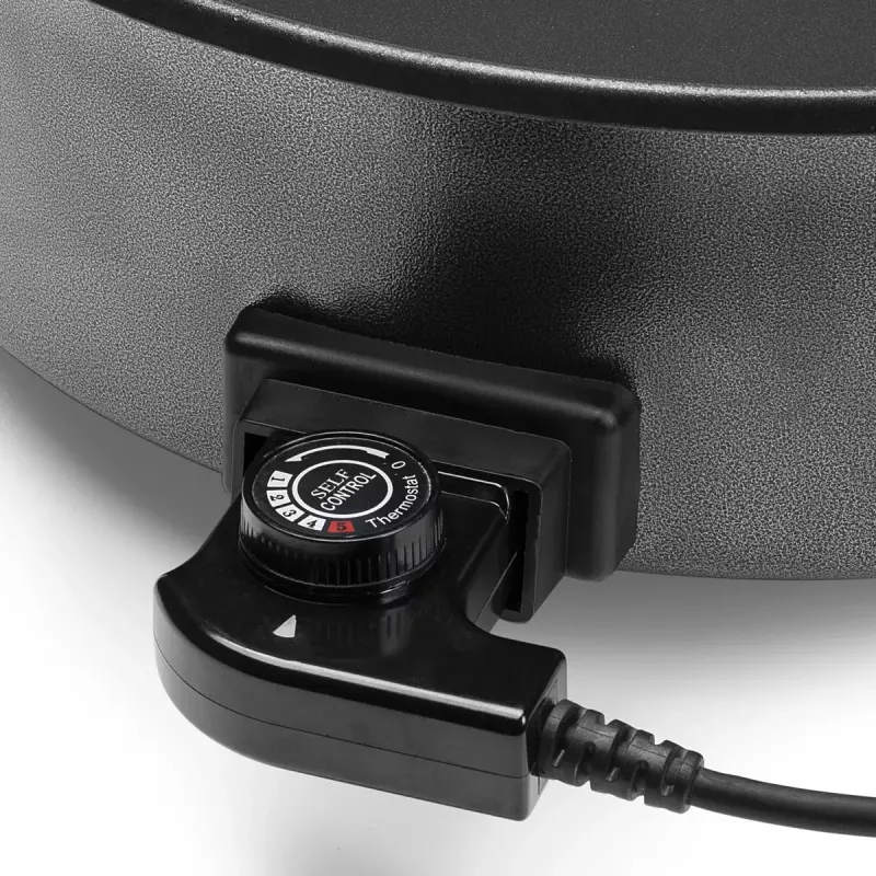 Sartén multifunción Tristar PZ-9135 XL redonda negra acero 1500W