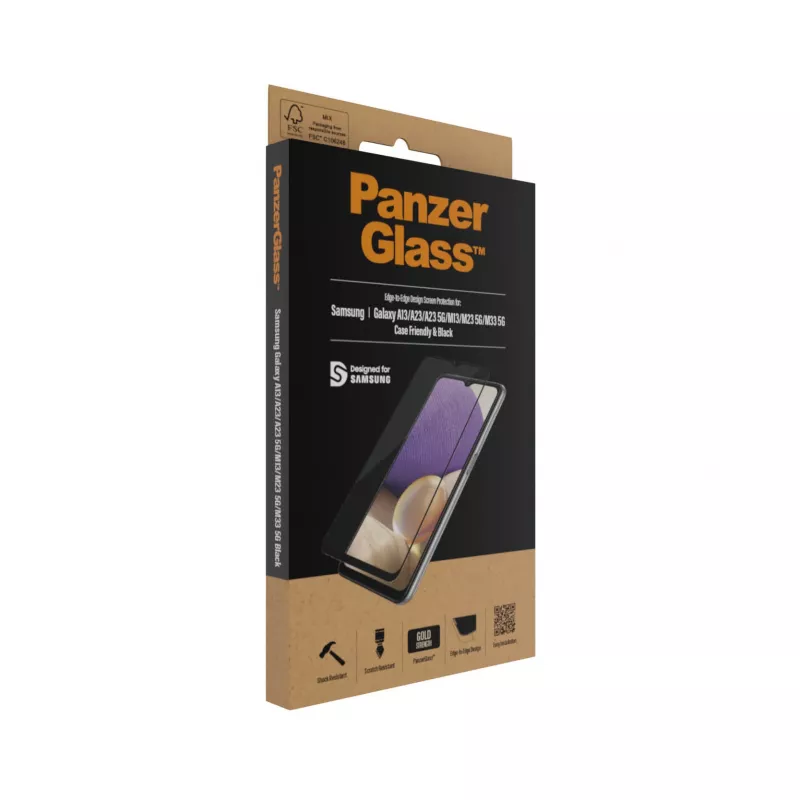 PanzerGlass ® Lámina protectora de pantalla para Samsung Galaxy A13 | A23 | A23 5G | M13 | M23 5G | M33 5G