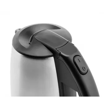 Hervidor de viaje ETA Holiday 0,5 L 1000 W negro acero inoxidable
