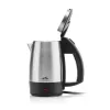 Hervidor de viaje ETA Holiday 0,5 L 1000 W negro acero inoxidable