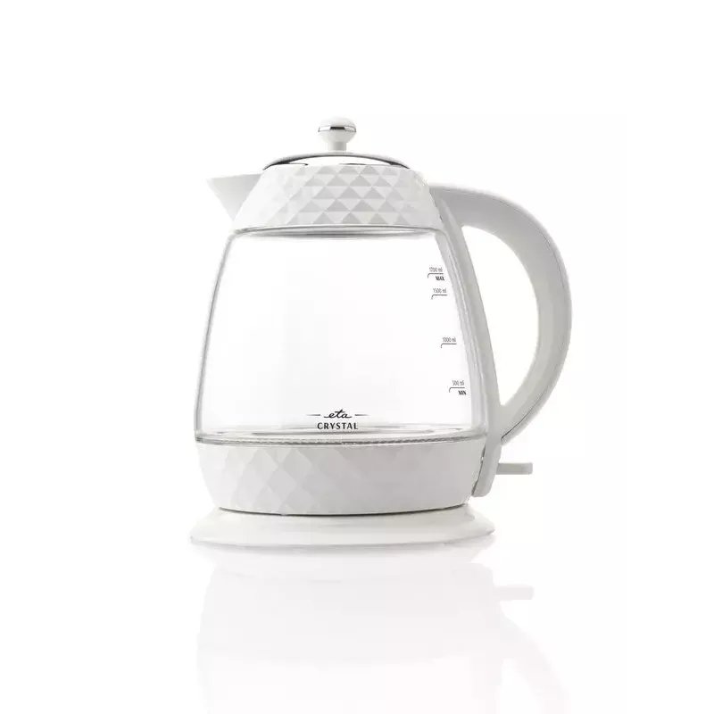 Hervidor Eta Crystal 1,7 L 2200 W transparente blanco
