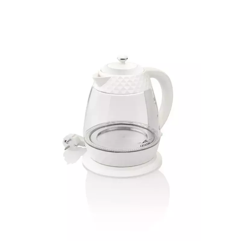 Hervidor Eta Crystal 1,7 L 2200 W transparente blanco