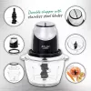 Adler AD 4082 picadora con bol de cristal, 550 W