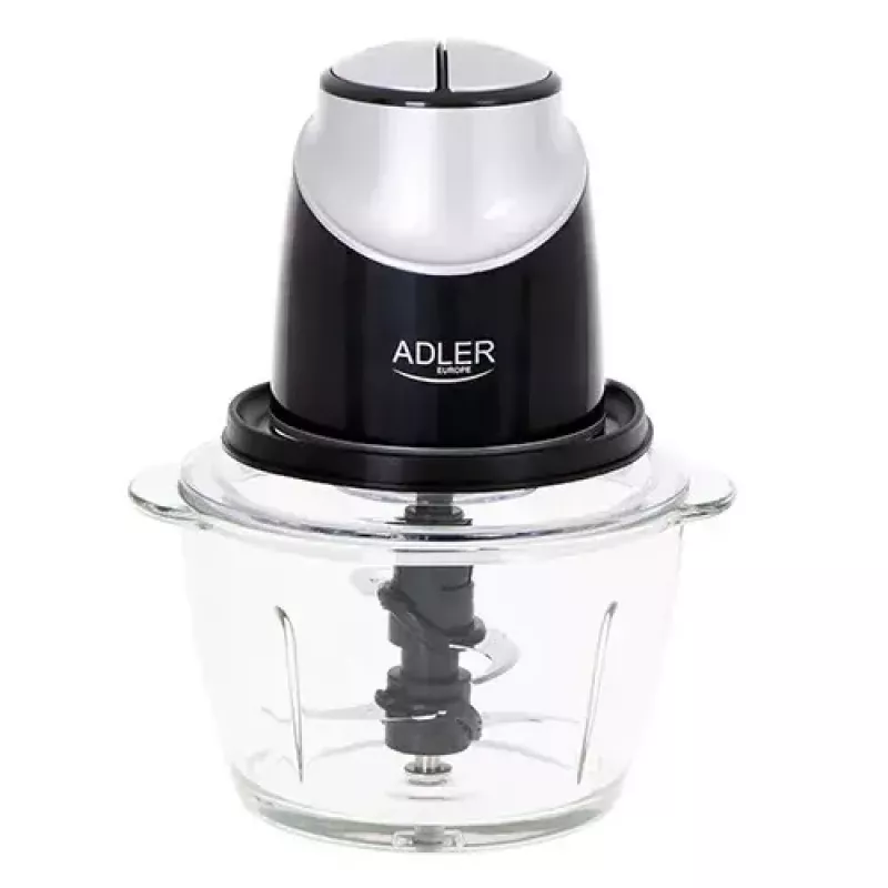 Adler AD 4082 picadora con bol de cristal, 550 W
