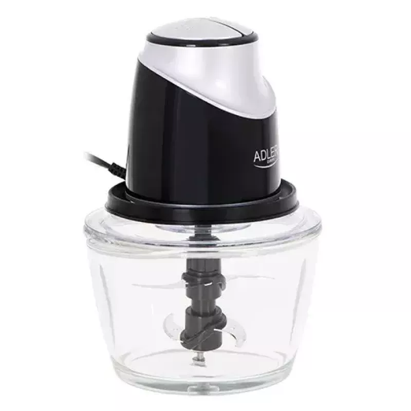 Adler AD 4082 picadora con bol de cristal, 550 W