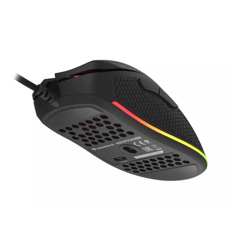 Ratón gaming GENESIS Krypton 555 diestro USB Type-A óptico 8000 DPI