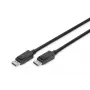 Cable de conexión DisplayPort DIGITUS, DP M/M, 3 m con bloqueo, Ultra HD 8K, versión 1.3/1.4, negro