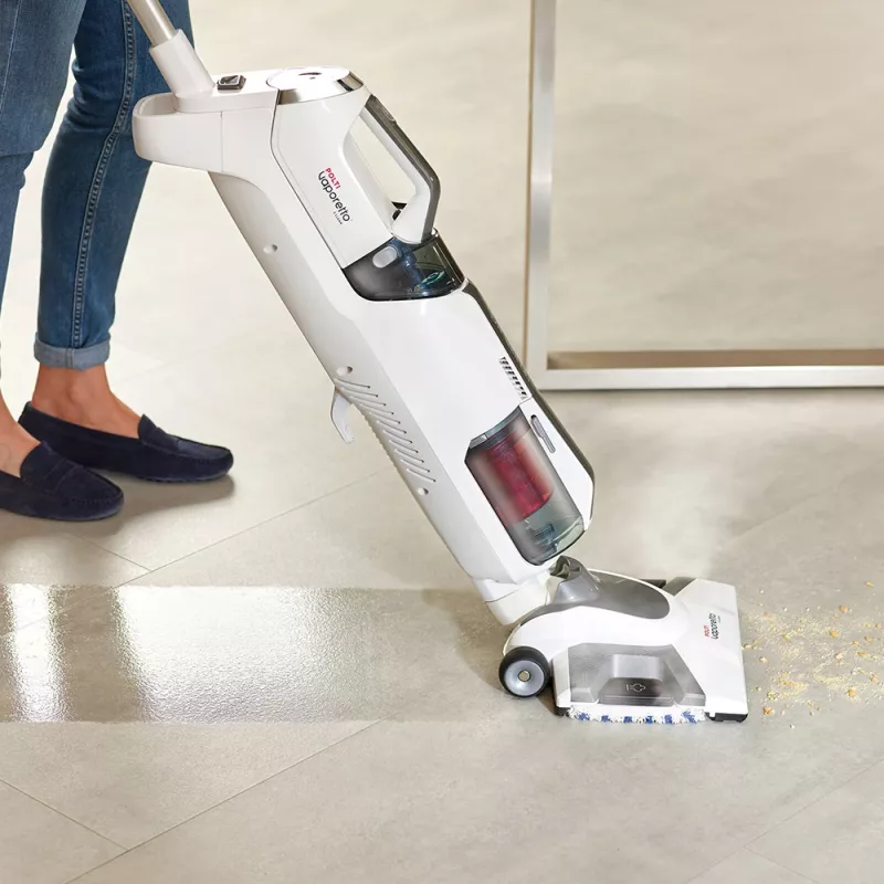 Aspirador Polti Vaporetto 3 Clean 1800 W sin bolsa blanco