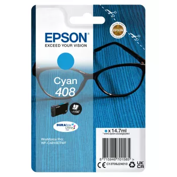 Cartucho de tinta Epson C13T09J24010 1 unidad Original Rendimiento estándar Cian