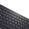 Conjunto inalámbrico de teclado y ratón Dell KM3322W — QWERTY tamaño completo, RF inalámbrico, negro, uso de oficina