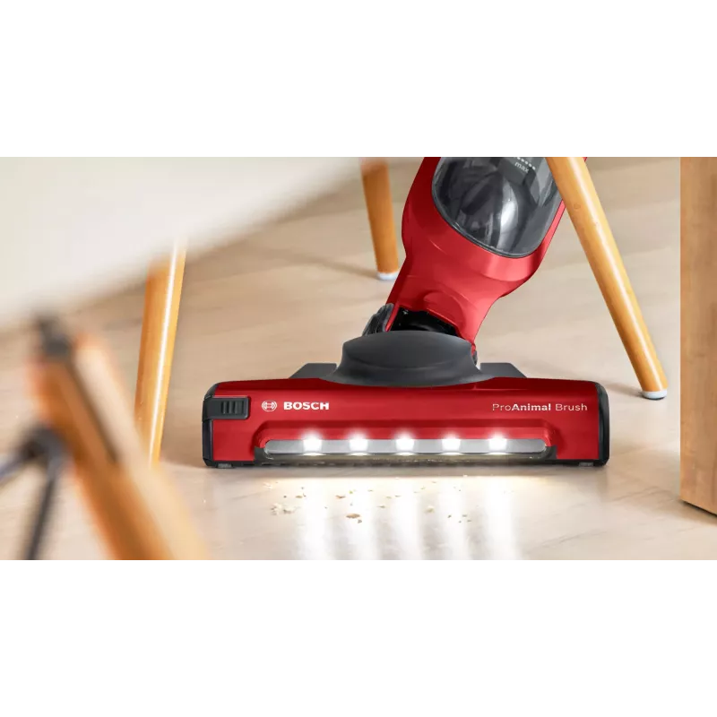Aspirador de batería Bosch Serie 4 BBH3ZOO28 — inalámbrico 25,2 V, depósito de polvo 0,4 L, aspirador de mano desmontable