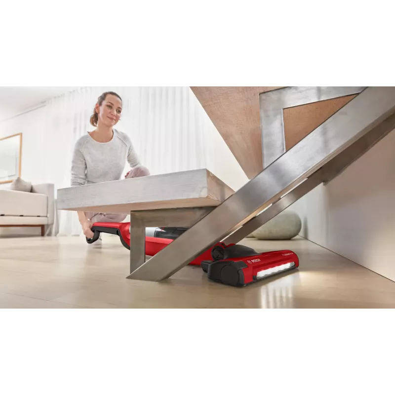 Aspirador de batería Bosch Serie 4 BBH3ZOO28 — inalámbrico 25,2 V, depósito de polvo 0,4 L, aspirador de mano desmontable