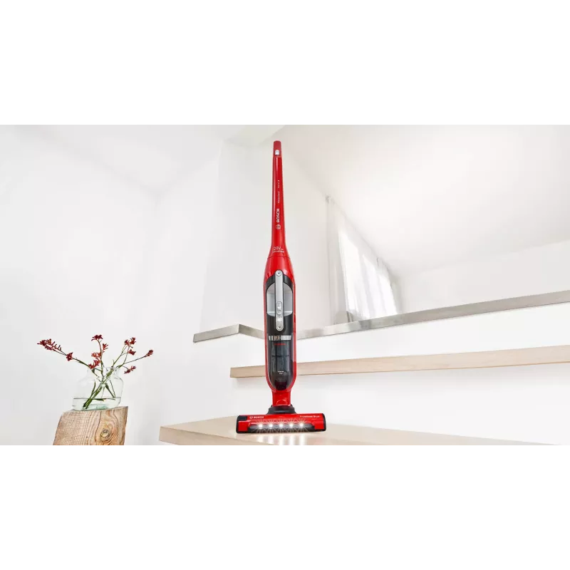 Aspirador de batería Bosch Serie 4 BBH3ZOO28 — inalámbrico 25,2 V, depósito de polvo 0,4 L, aspirador de mano desmontable
