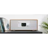 Radio personal Muse M-695 DBTW — sintonizador digital DAB/DAB+/FM, TFT de 2,8 inch, 60 W RMS, AC/DC, madera/blanco
