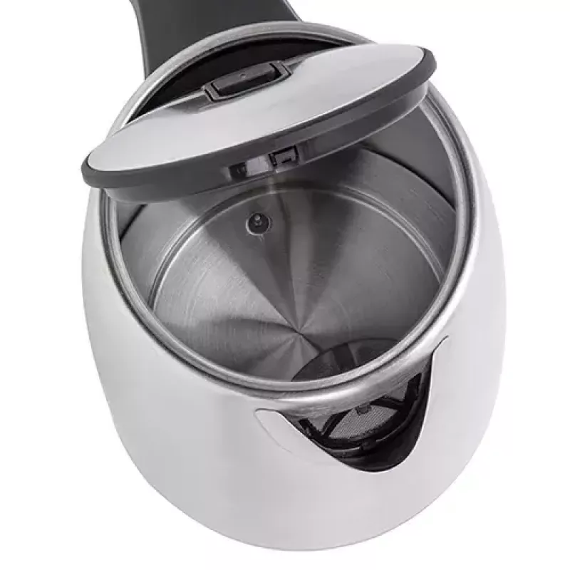 Hervidor eléctrico Adler AD 1340 1,7 L 2200 W negro plata