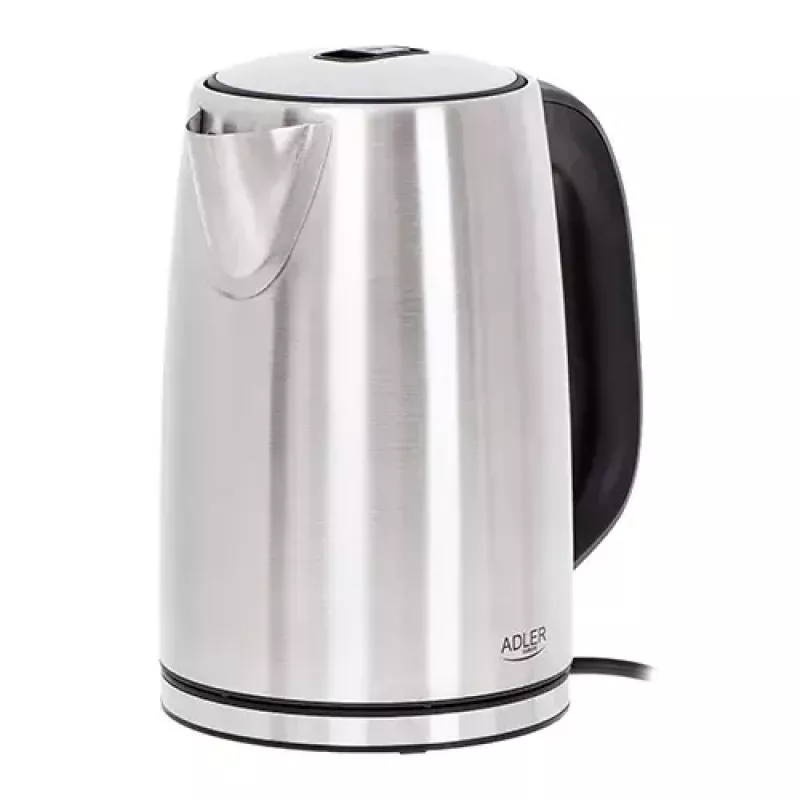 Hervidor eléctrico Adler AD 1340 1,7 L 2200 W negro plata