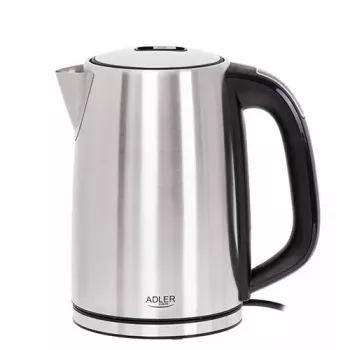Hervidor eléctrico Adler AD 1340 1,7 L 2200 W negro plata