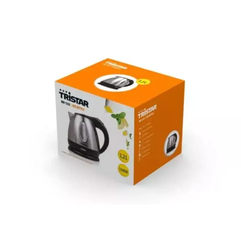 Hervidor eléctrico Tristar 1,2 l 1500 W acero inoxidable