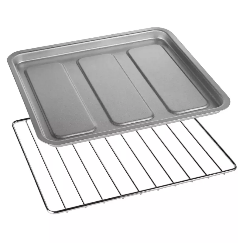 Mini horno Tristar OV-3615 10L 800W negro de libre instalación
