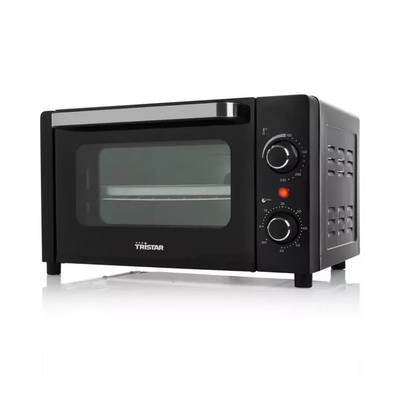 Mini horno Tristar OV-3615 10L 800W negro de libre instalación