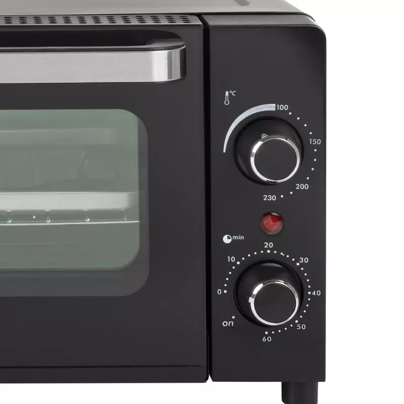 Mini horno Tristar OV-3615 10L 800W negro de libre instalación