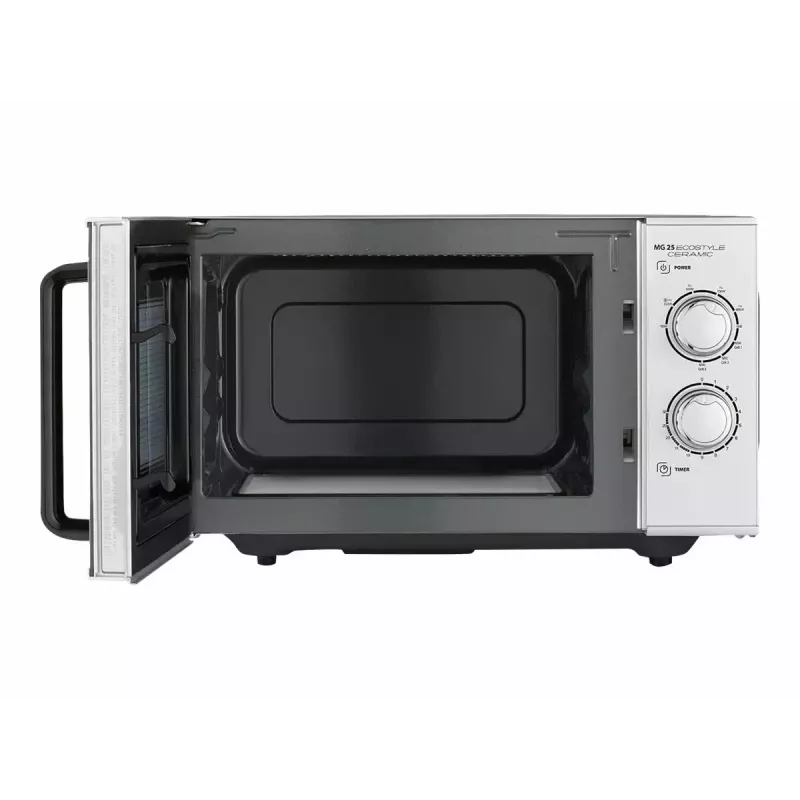Microondas Caso MG 25 Ecostyle, 25 L, 900 W, función grill, plata