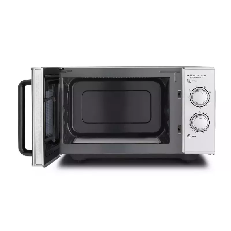 Microondas Caso MG 25 Ecostyle, 25 L, 900 W, función grill, plata