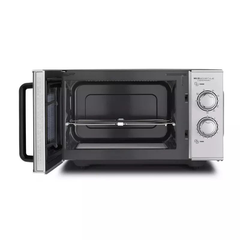 Microondas Caso MG 25 Ecostyle, 25 L, 900 W, función grill, plata