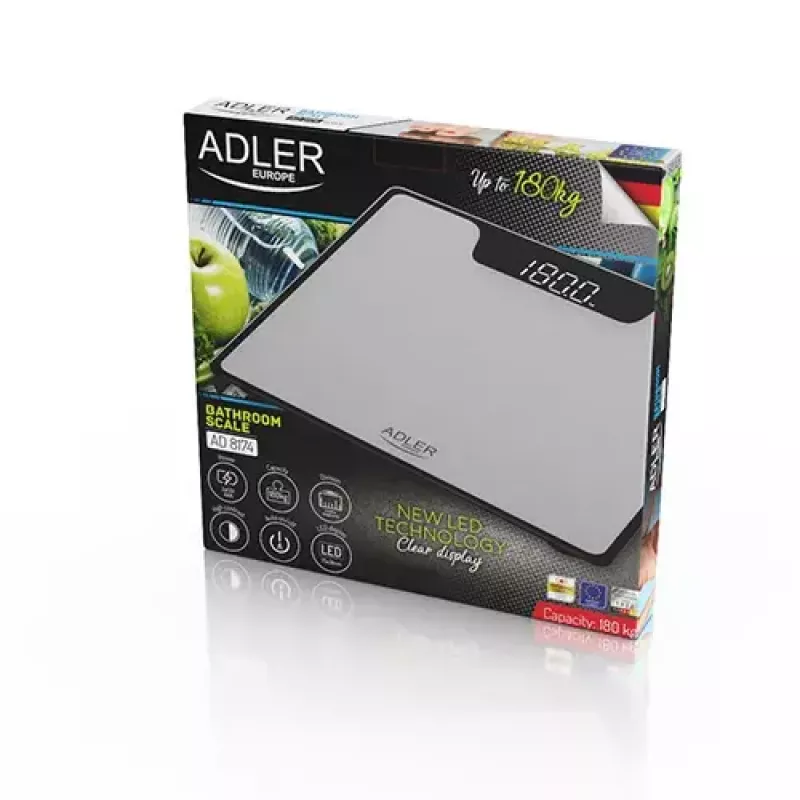 Báscula de baño electrónica Adler AD 8174s