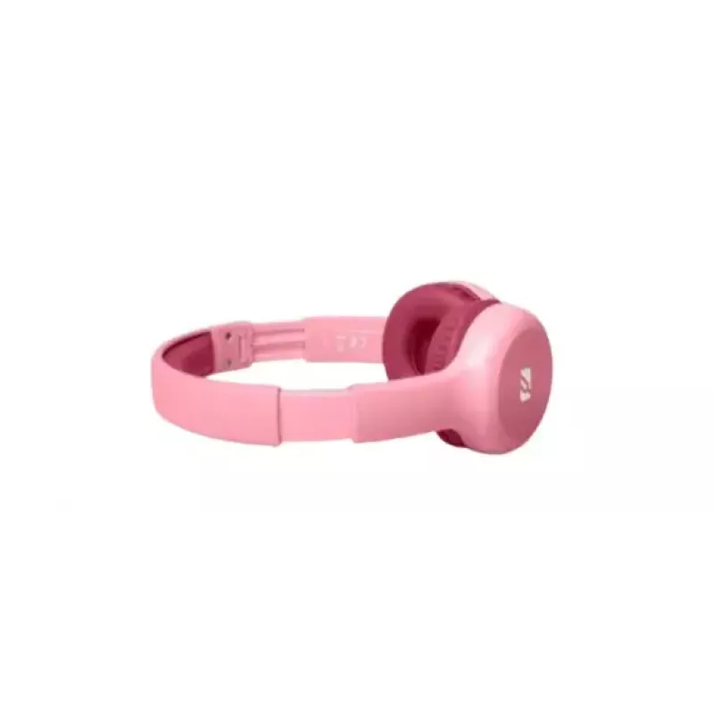 Muse M-215BTP auriculares estéreo Bluetooth para niños, over-ear, inalámbricos, Bluetooth 5.0, rosa