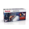 Tefal Smart Protect Plus FV6870E0 plancha de vapor, 2800 W, suela Durilium AirGlide, depósito de 270 ml, vapor 40 g/min, golpe de vapor 260 g/min, cable de 2 m, rojo/gris