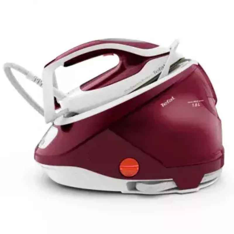 Centro de planchado Tefal GV9220 2600 W suela Durilium AirGlide Autoclean, burdeos, blanco