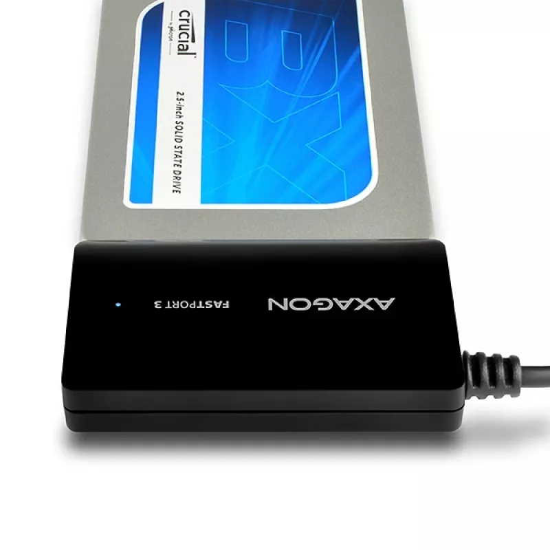 Axagon ADSA-FP3 adaptador USB 3.0 - SATA 6G para conectar todos los discos duros y unidades SATA