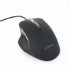 Ratón óptico LED GEMBIRD MUS-6B-02 con cable USB - 6 botones rueda negro