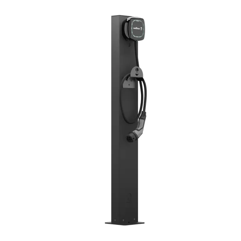 Base Wallbox Eiffel Basic Dual para familia Pulsar, Negra