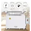 Tostadora Adler AD 3223 2 rebanadas 750 W Blanca