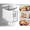 Tostadora Adler AD 3223 2 rebanadas 750 W Blanca
