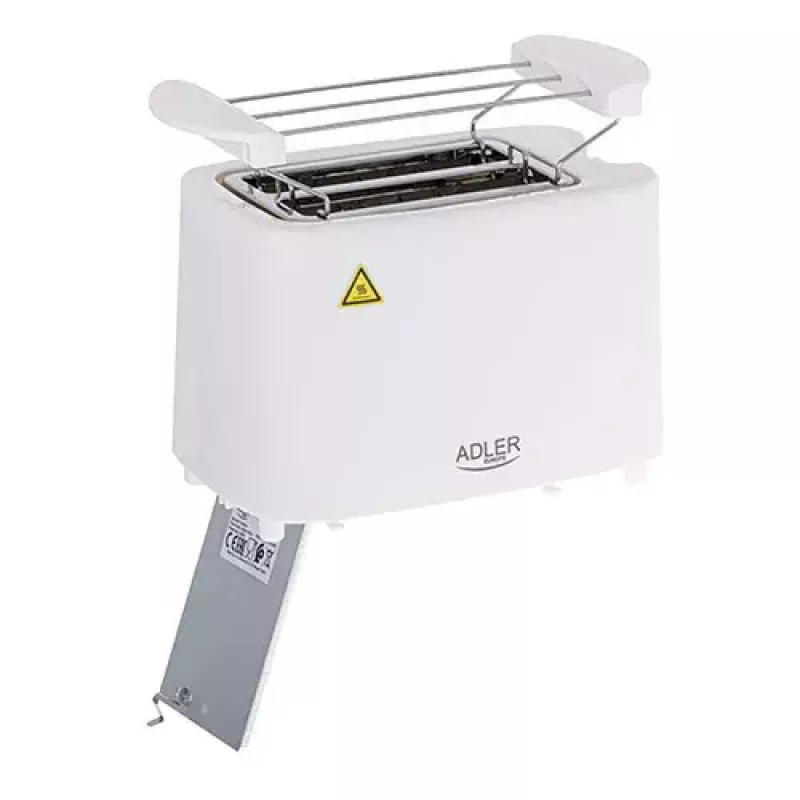 Tostadora Adler AD 3223 2 rebanadas 750 W Blanca