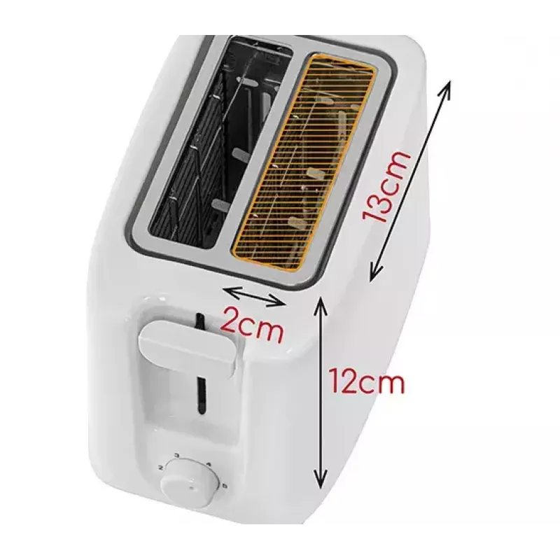 Tostadora Adler AD 3223 2 rebanadas 750 W Blanca