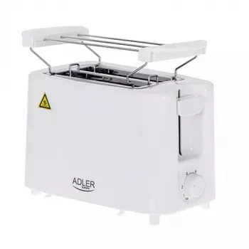 Tostadora Adler AD 3223 2 rebanadas 750 W Blanca