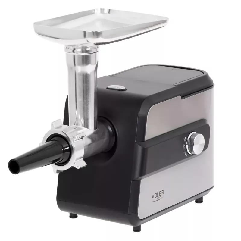 Picadora de carne Adler AD 4813 2000 W Negro Plata