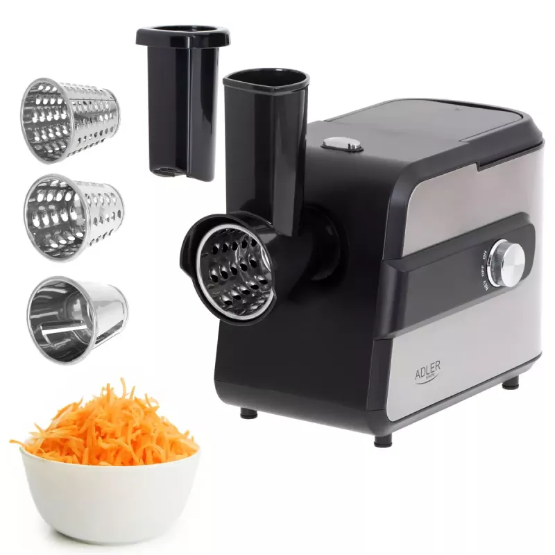 Picadora de carne Adler AD 4813 2000 W Negro Plata
